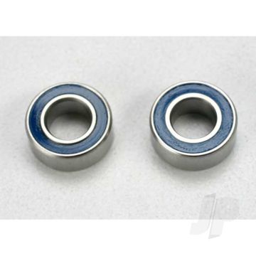 Traxxas Ball Bearings, Blue Rubber Sealed (5X10X4Mm) (2 Pcs) (TRX5115)