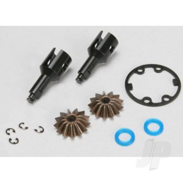 Traxxas Drive Cups, Inner (2 Pcs) (Jato) (For Steel Constant-Velocity Driveshafts) / Differential Spider Gears (2 Pcs) / Gaskets, Hardware (TRX5125)