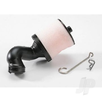 Traxxas Air Filter Body (High-Volume) / Filter Support / Cap / Foam Filter, Pre-Filter / Air Filter Base (Angled) / Wire Mount / Hardware (1 Each) (Trx 2.5, 2.5R, 3.3) (TRX5266)