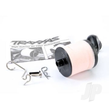 Traxxas Air Filter Body (High-Volume) / Filter Support / Cap / Foam Filter, Pre-Filter / T-Maxx Filter Base (Angled) / Wire Mount / Hardware (1 Each) (Fits Maxx Trucks) (Trx 2.5, 2.5R, 3.3) (TRX5267)