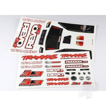Traxxas Decal Sheets, Revo 3.3 (TRX5313R)