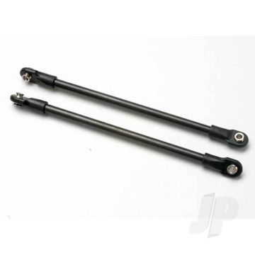 Traxxas Push Rod (Steel) (Assembled With Rod Ends) (2 Pcs) (Black) (Use With #5359 Progressive 3 Rockers) (TRX5319)