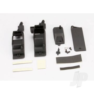 Traxxas Box, Receiver & Battery (2 Pcs) / Cover / Foam Pad & Adhesive / Charge Jack Plug (Rubber) / 4X8Mm Bcs (1Pc) / 4X12Mm Bcs (2 Pcs) (Contains Both Boxes To Accommodate Either Aa Battery Holder Or Rx Flat Pack) (TRX5324X)