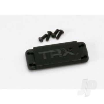 Traxxas Cover Plate, Steering Servo / 3X8 Bcs (4 Pcs) (TRX5326X)