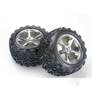 Traxxas Tyres And Wheels, Assembled Glued Talon Tyres (2 Pcs) (TRX5374)