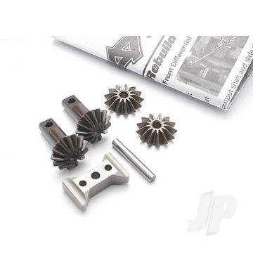 Traxxas Gear Set, Differential (Output Gears (2 Pcs) / Spider Gears (2 Pcs) / Spider Gear Shaft / Diff Carrier Support) (TRX5382X)