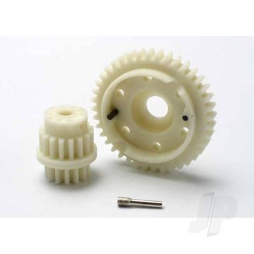 Traxxas Gear Set, 2-Speed Close Ratio (2Nd Speed Gear 40T, 13T-16T Input Gears, Hardware) (TRX5383)