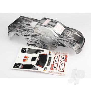 Traxxas Body, Revo 3.3, Prographix (Replacement For Painted Body. Graphics Are Printed, Requires Paint & Final Colour Application) / Decal Sheet (TRX5387X)