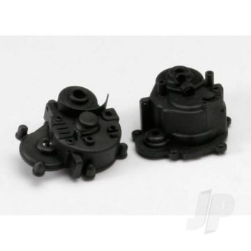 Traxxas Gearbox Halves (Front & Rear) / Rubber Access Plug / Shift Detent Ball / Spring / 4Mm Gs / Shift Shaft Seal, Glued (TRX5391R)