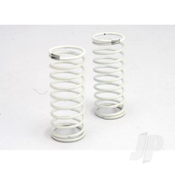 Traxxas Spring, Shock (White) (Gtr) (Rear) (1.2 Rate Silver) (1 Pair) (TRX5431)