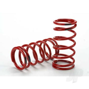 Traxxas Spring, Shock (Red) (Gtr) (4.4 Rate Black) (1 Pair) (TRX5441)