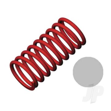 Traxxas Spring, Shock (Red) (Gtr) (4.9 Rate Silver) (Std. Front 120Mm) (1 Pair) (TRX5442)