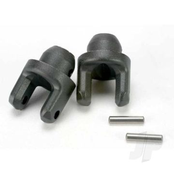 Traxxas Yokes, Stub Axle (2 Pcs) / Pins (2 Pcs) (TRX5453)