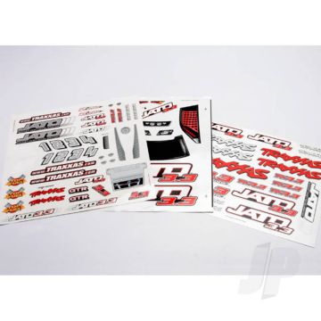 Traxxas Decal Sheet, Jato 3.3 (TRX5513X)