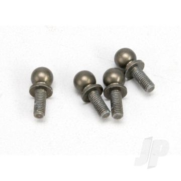 Traxxas Ball Studs, Aluminium, Hard-Anodised, Ptfe-Coated (4 Pcs) (Use For Inner Camber Link Mounting) (TRX5529X)