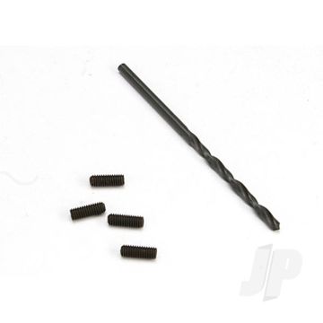 Traxxas Suspension Down Stop Screws (Includes 2.5Mm Drill Bit) (Limits Suspension Droop, Sets Maximum Ride Height) (TRX5554)