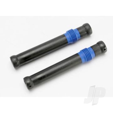Traxxas Half Shaft Set, Long (Plastic Parts Only) (Internal Splined Half Shaft / External Splined Half Shaft / Rubber Boot) (Assembled With Glued Boot) (2 Assemblies) (TRX5656)