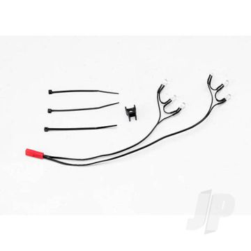 Traxxas Led Lights, Rear Harness (6 Red Lights), Summit (1Pc) / Wire Clip (1Pc) (TRX5688)