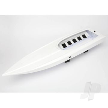 Traxxas Hull, Spartan, White (No Graphics) (Fully Assembled) *Lifetime Replacement Plan Available (TRX5711X)