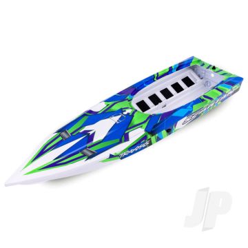 Traxxas Hull, Spartan, Green Graphics (Fully Assembled) (TRX5737G)