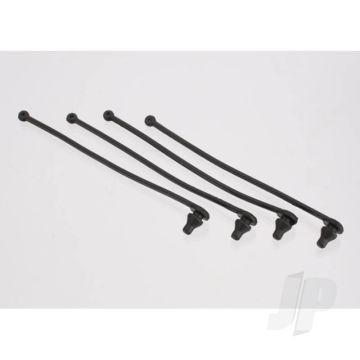 Traxxas Body Clip Retainer, Black (4 Pcs) (TRX5750)