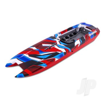 Traxxas Hull, Dcb M41, Red Graphics (Fully Assembled) (TRX5784R)