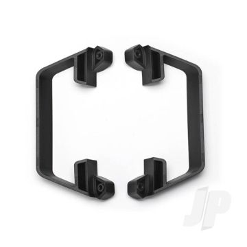 Traxxas Nerf Bars, Low Cg (Black) (TRX5833)