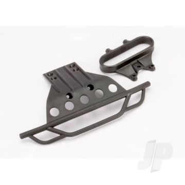 Traxxas Bumper, Front / Bumper Mount, Front (Black) (TRX5835)