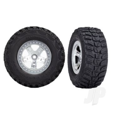 Traxxas Tyres And Wheels, Assembled Glued Kumho Tyres (2 Pcs) (TRX5880X)