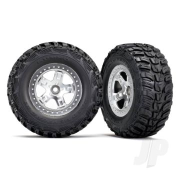 Traxxas Tyres And Wheels, Assembled Glued Kumho Tyres (2 Pcs) (TRX5881X)