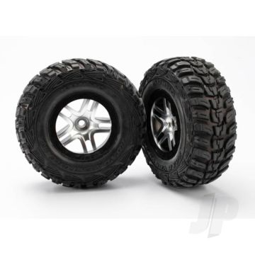 Traxxas Tyres And Wheels, Assembled Glued Kumho Tyres (2 Pcs) (TRX5882R)