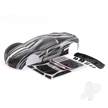 Traxxas Body, Xo-1, Prographix (Graphics Are Printed, Requires Paint & Final Color Application)/ Wing/ Wing Washers (Left & Right)/ Wing Mounts (2)/ Washers (2)/ 4X10Mm Bcs (4)/ 4X12Mm Bcs (4)/ Decals (TRX6412X)