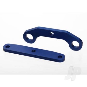 Traxxas Bulkhead Tie Bars, Front & Rear, Aluminium (Blue-Anodised) (TRX6423)