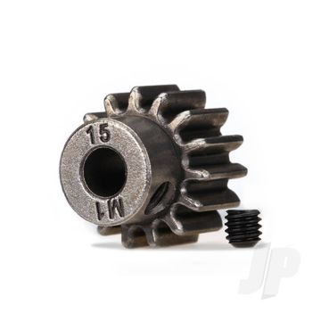 Traxxas 15-T Pinion Gear (1.0 Metric Pitch) Set (Fits 5Mm Shaft) (TRX6487X)