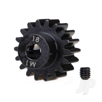 Traxxas 18-T Pinion Gear (1.0 Metric Pitch) Set (Fits 5Mm Shaft) (TRX6491R)