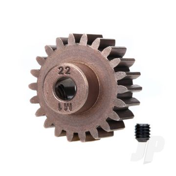 Traxxas 22-T Pinion Gear (1.0 Metric Pitch) Set (Fits 5Mm Shaft) (TRX6495X)