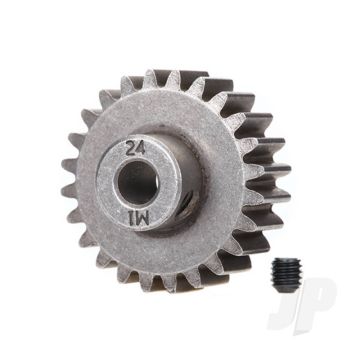 Traxxas 24-T Pinion Gear (1.0 Metric Pitch) Set (Fits 5Mm Shaft) (TRX6496X)