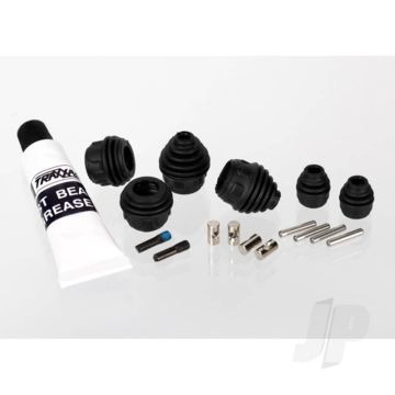 Traxxas Rebuild Kit, Steel-Splined Constant-Velocity Driveshafts (Includes Pins, Dustboots, Lube, And Hardware) (TRX6757)