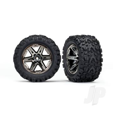 Traxxas Tyres And Wheels, Assembled Glued (2.8In) (2 Pcs) (TRX6774X)