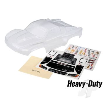Traxxas Body, Slash 4X4, Heavy Duty (Clear) (TRX6811R)