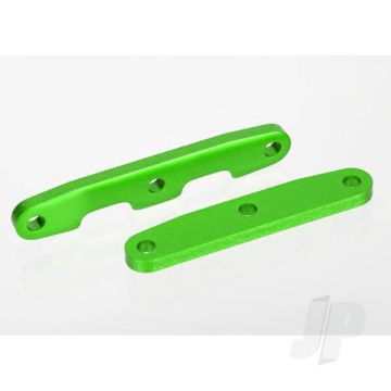 Traxxas Bulkhead Tie Bars, Front & Rear, Aluminium (Green-Anodised) (TRX6823G)