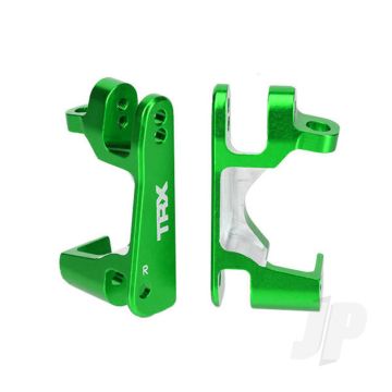 Traxxas Caster Blocks (C-Hubs), 6061-T6 Aluminium (Green-Anodised), Left & Right (TRX6832G)