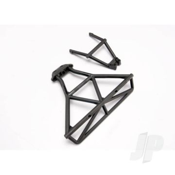 Traxxas Bumper, Rear / Bumper Mount, Rear (Black) (TRX6836)