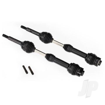 Traxxas Driveshafts, Rear, Steel-Spline Constant-Velocity (Complete Assembly) (2 Pcs) (TRX6852R)
