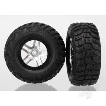 Traxxas Tyres And Wheels, Assembled Glued Kumho Tyres (2 Pcs) (TRX6874)