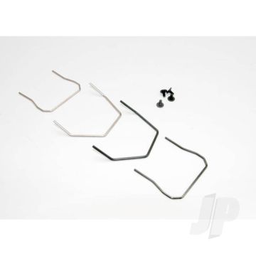 Traxxas Wires, Sway Bar (Front & Rear, Hard & Soft) / 3X6 Fcs (4 Pcs) (TRX6896)