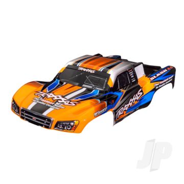 Traxxas Body, Slash 4X4 (Also Fits Slash Vxl & Slash 2Wd), Orange & Blue (Painted, Decals Applied) (TRX6928T)