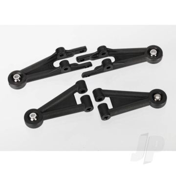 Traxxas Suspension Arms, Front (2 Lower, 2 Upper, Assembled With Ball Joints) (TRX6931)