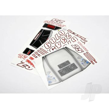 Traxxas Decal Sheets, 1:16 Slash (TRX7013)