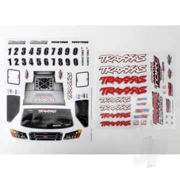 Traxxas Decal Sheets, 1:16 Slash 4Wd Team Truck (TRX7013X)